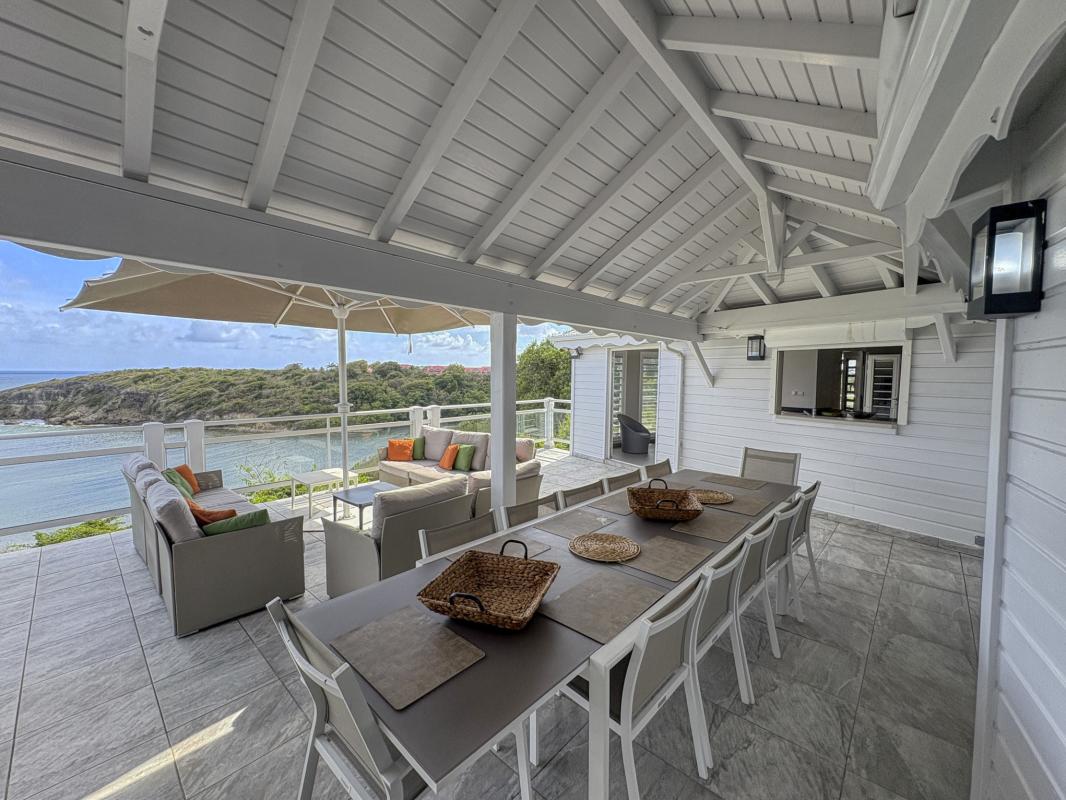 9.Location villa piscine vue mer Saint François Guadeloupe_Vue mer